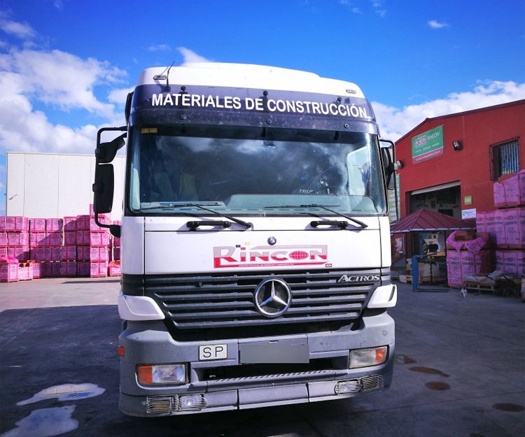 Distribución de materiales de construcción