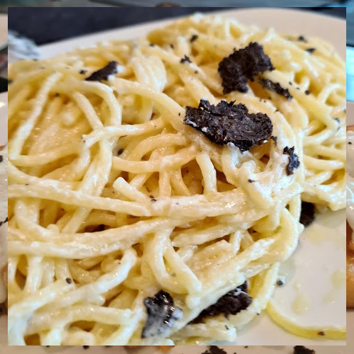 espaguettis trufados espaguettis trufados