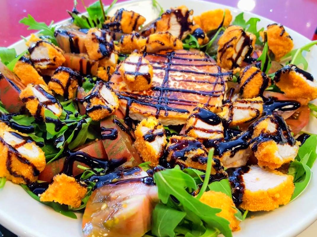 Ensaladas en las tablas Ensaladas en las tablas
