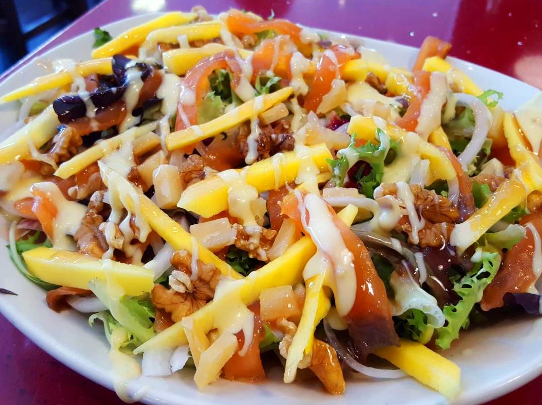 Ensaladas en las tablas Ensaladas en las tablas
