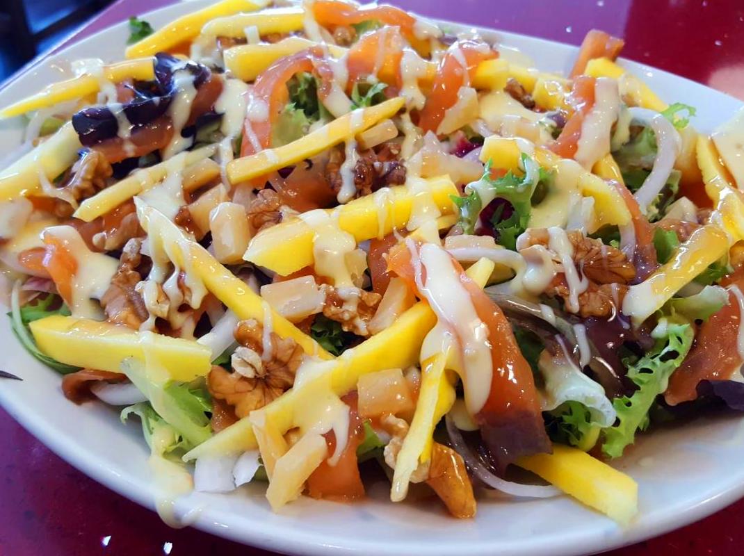 Ensaladas en las tablas Ensaladas en las tablas