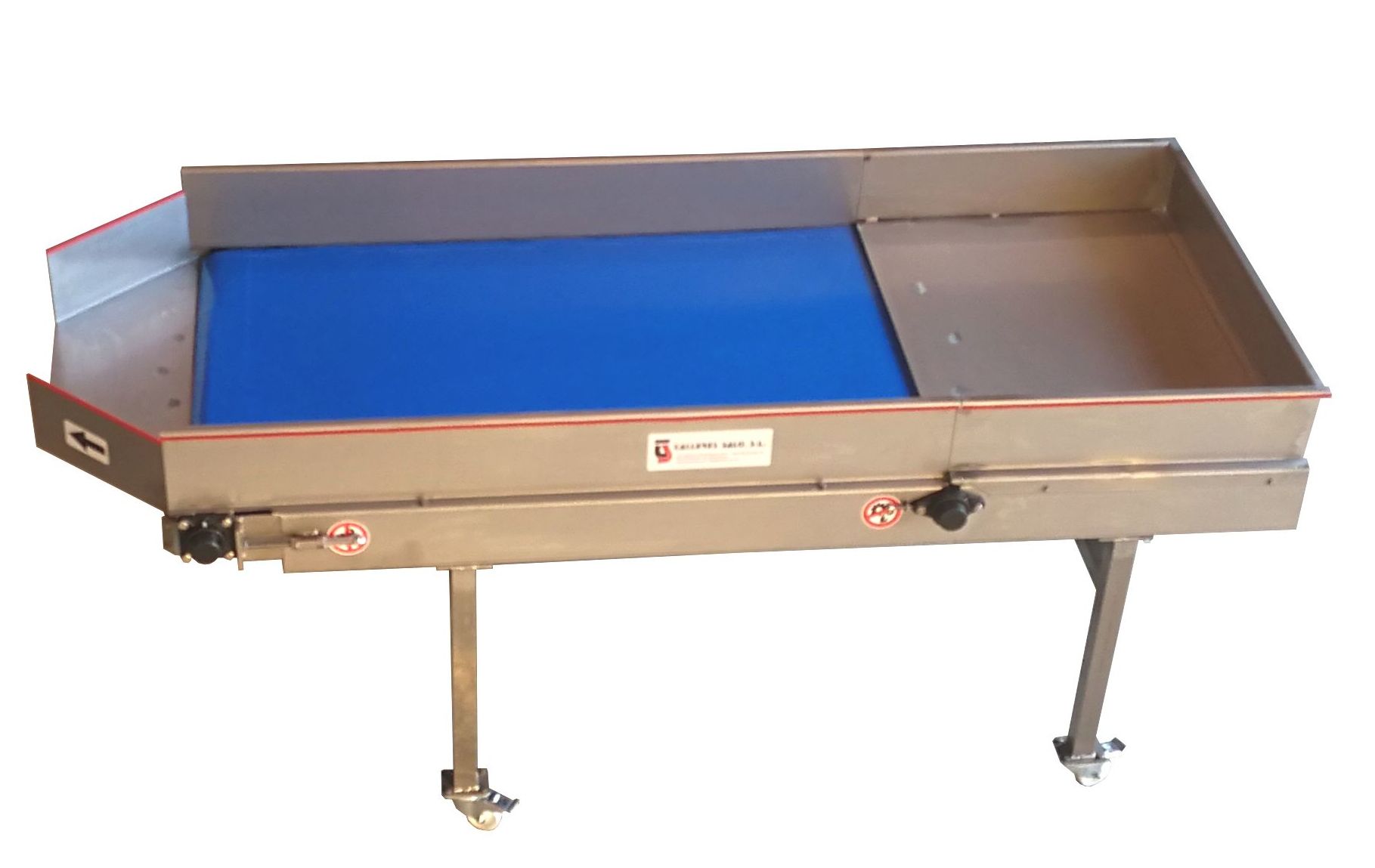 Cintas transportadoras bandas PVC alimentaria blue Cintas transportadoras bandas PVC alimentaria blue