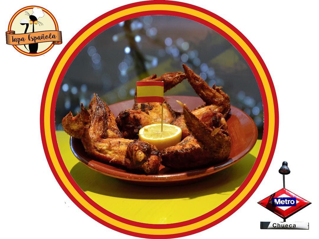 Alitas de pollo: Tapas de Tapa Española Alitas de pollo: Tapas de Tapa Española