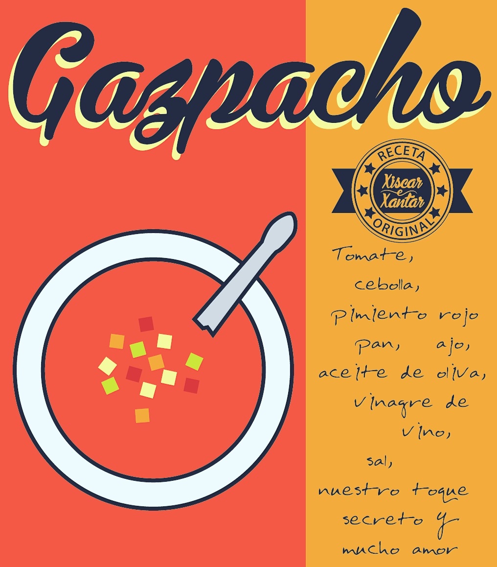 Gazpacho: Carta y menú de Restaurante Xiscarexantar Gazpacho: Carta y menú de Restaurante Xiscarexantar