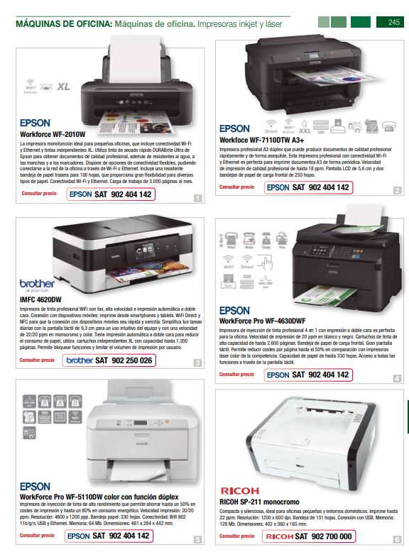 Máquinas de oficina: Catalogo de Arpoval Máquinas de oficina: Catalogo de Arpoval