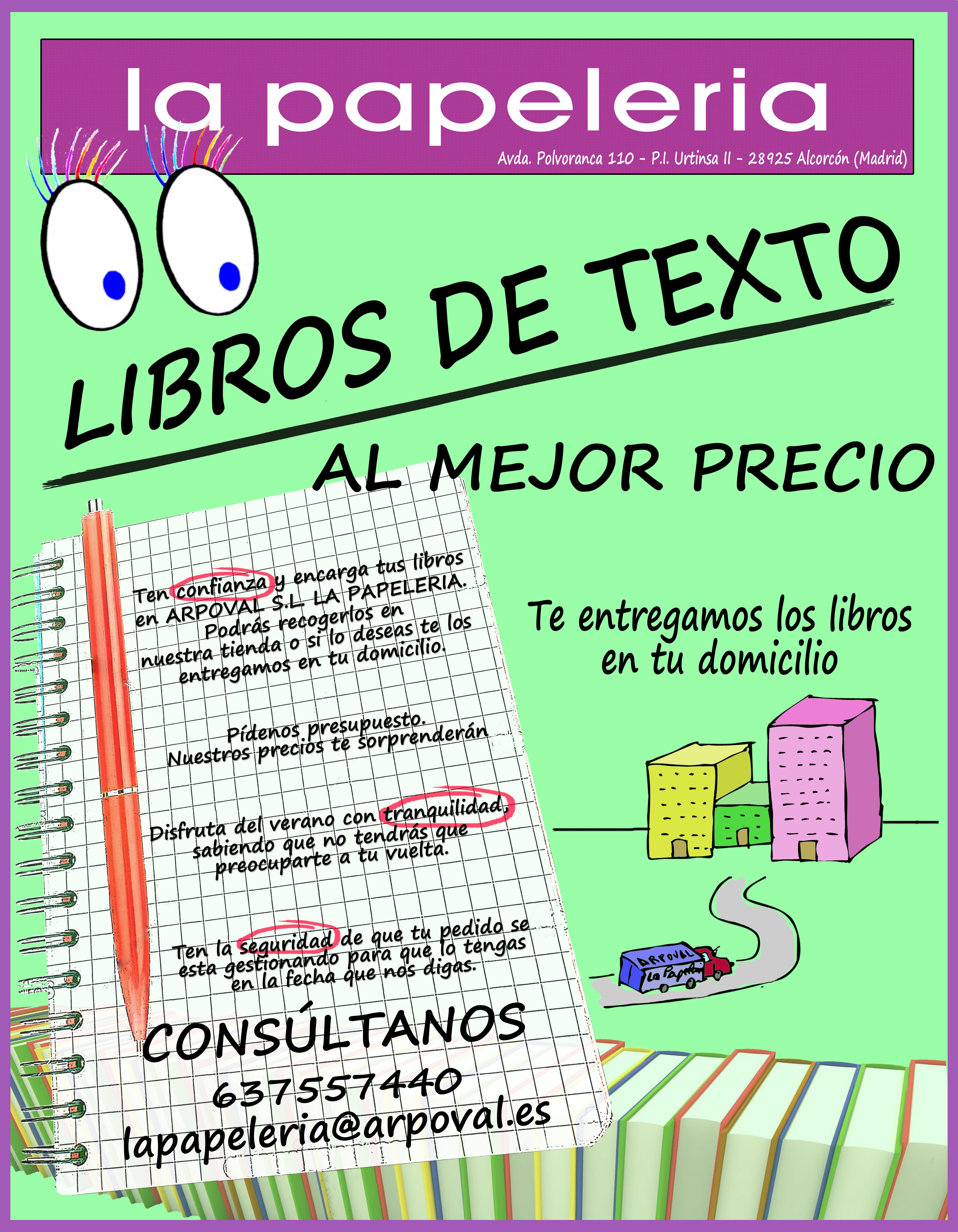 Libros de texto: Catalogo de Arpoval Libros de texto: Catalogo de Arpoval