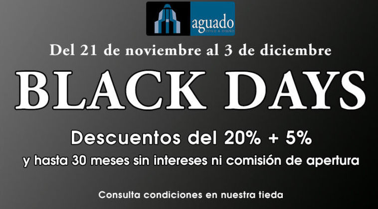 Black Days, descuentos especiales y financiaciÃ³n a 30 meses