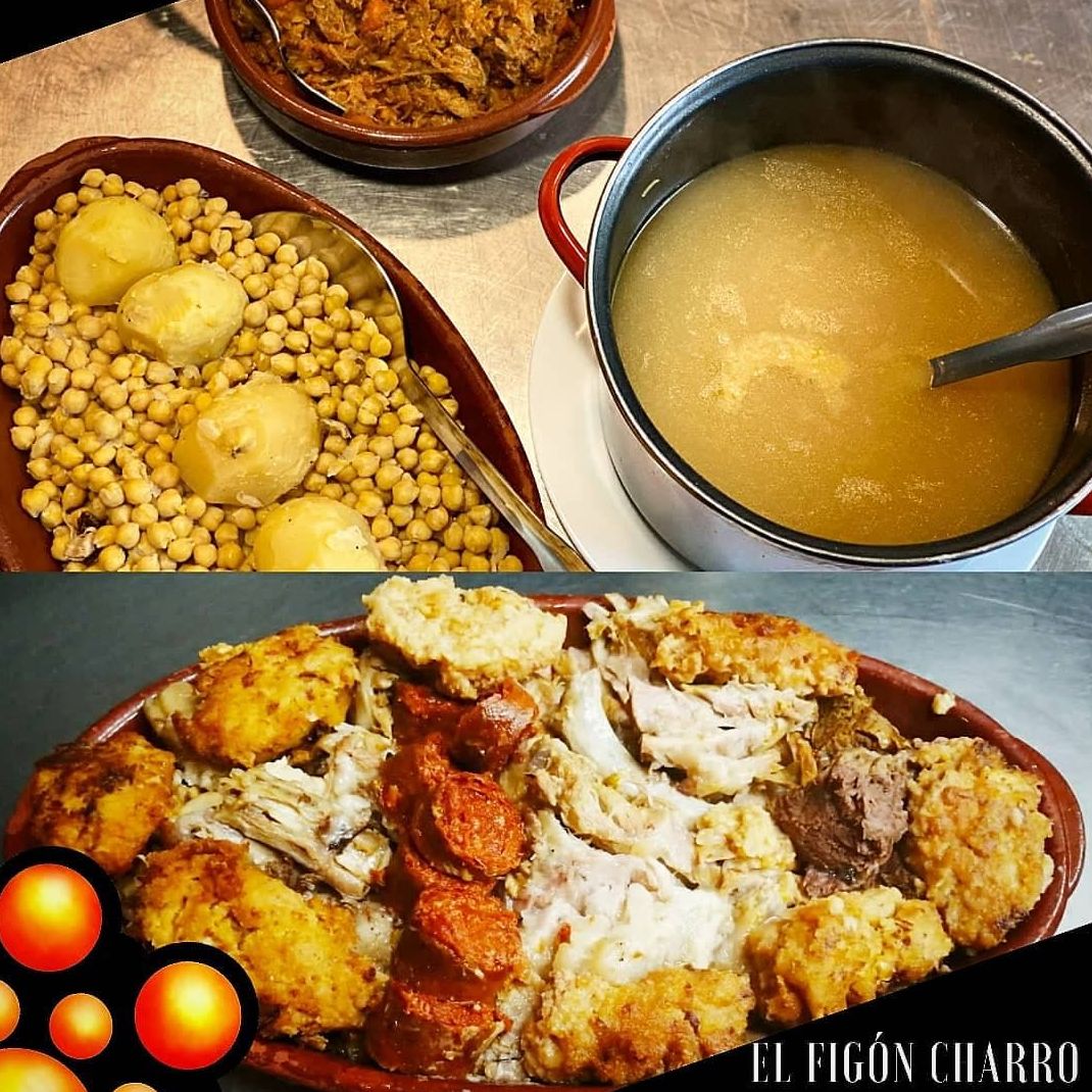 Cocido Completo: Menús de El Figón Charro Cocido Completo: Menús de El Figón Charro