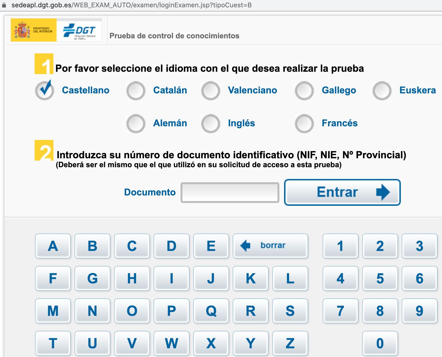 Test Online Permiso B: Servicios De Autoescuela Tiramillas