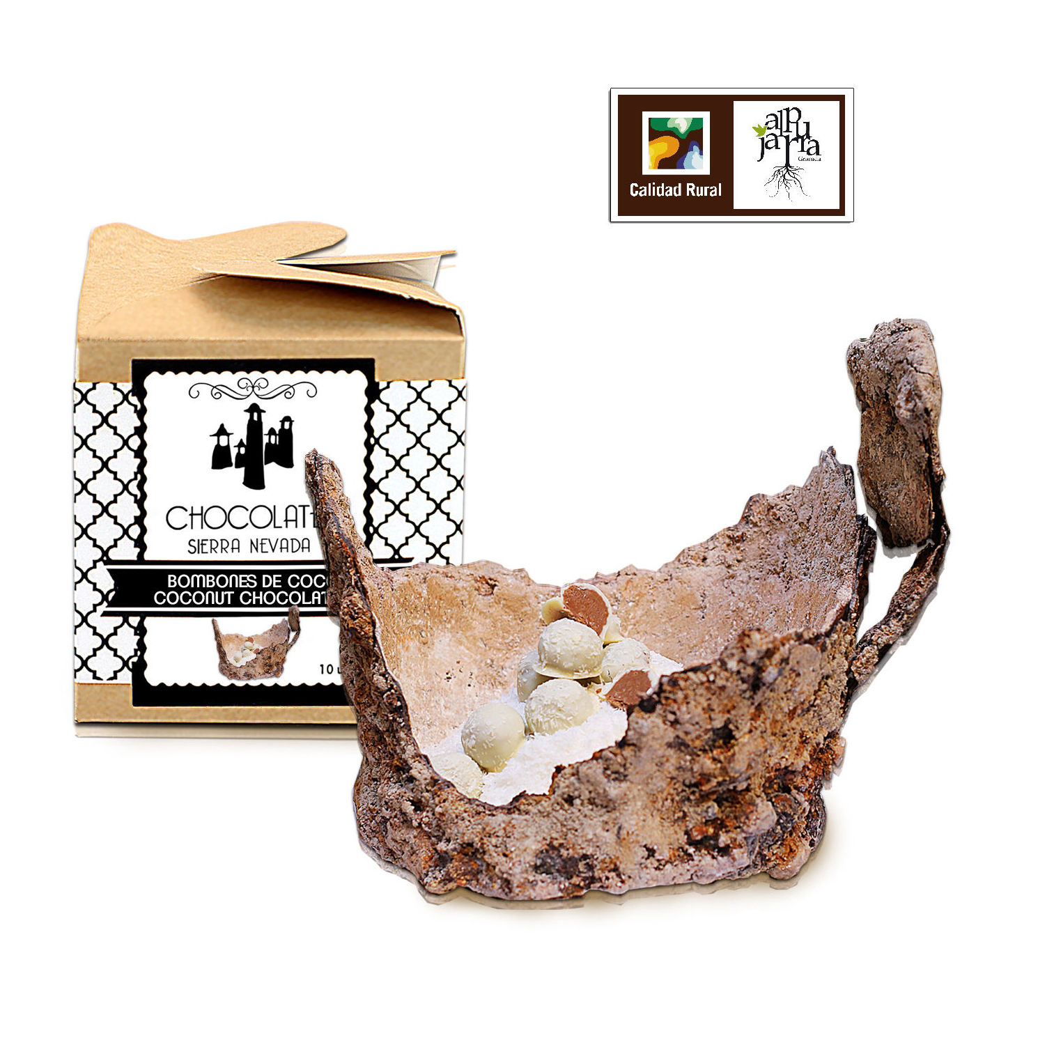 Bombones de coco: Nuestros productos de Chocolates Sierra Nevada