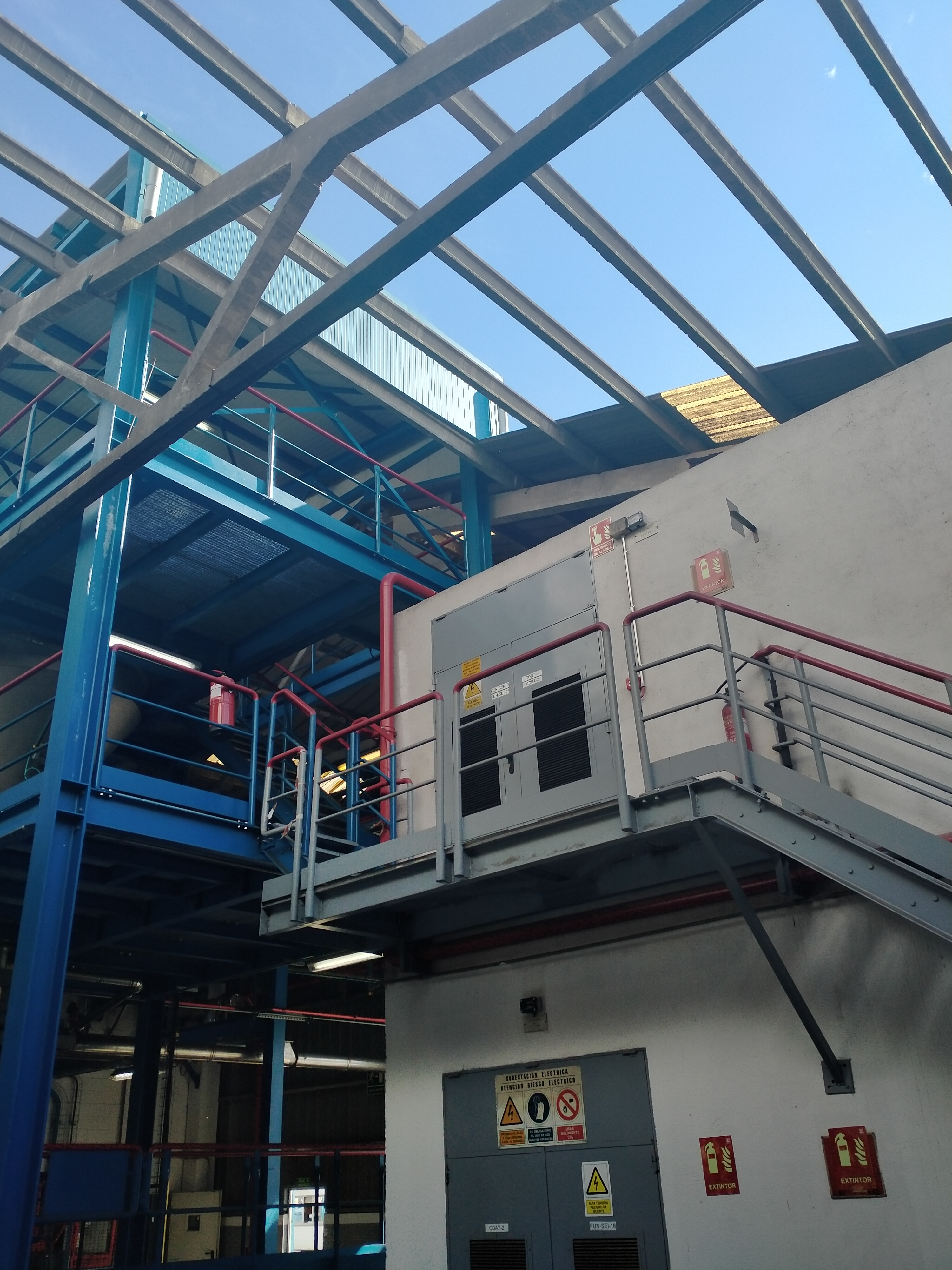 Realización de Estructura Metálica en Fábrica Clariant: Trabajos realizados de Global Metall Taller, SL Realización de Estructura Metálica en Fábrica Clariant: Trabajos realizados de Global Metall Taller, SL