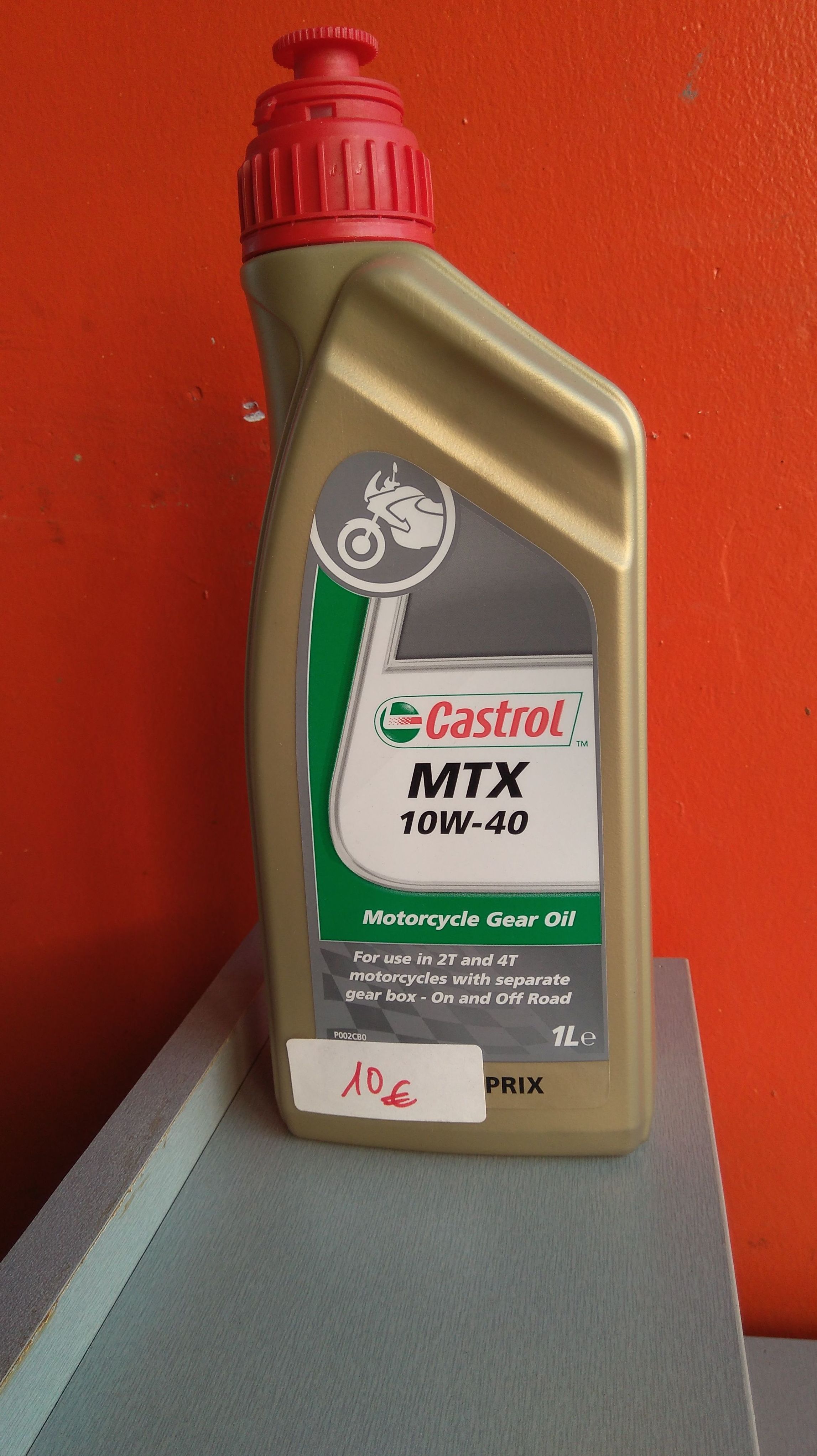 Aceite Castrol MTX 10w-40: Catálogo de QUINIMOTOS Aceite Castrol MTX 10w-40: Catálogo de QUINIMOTOS