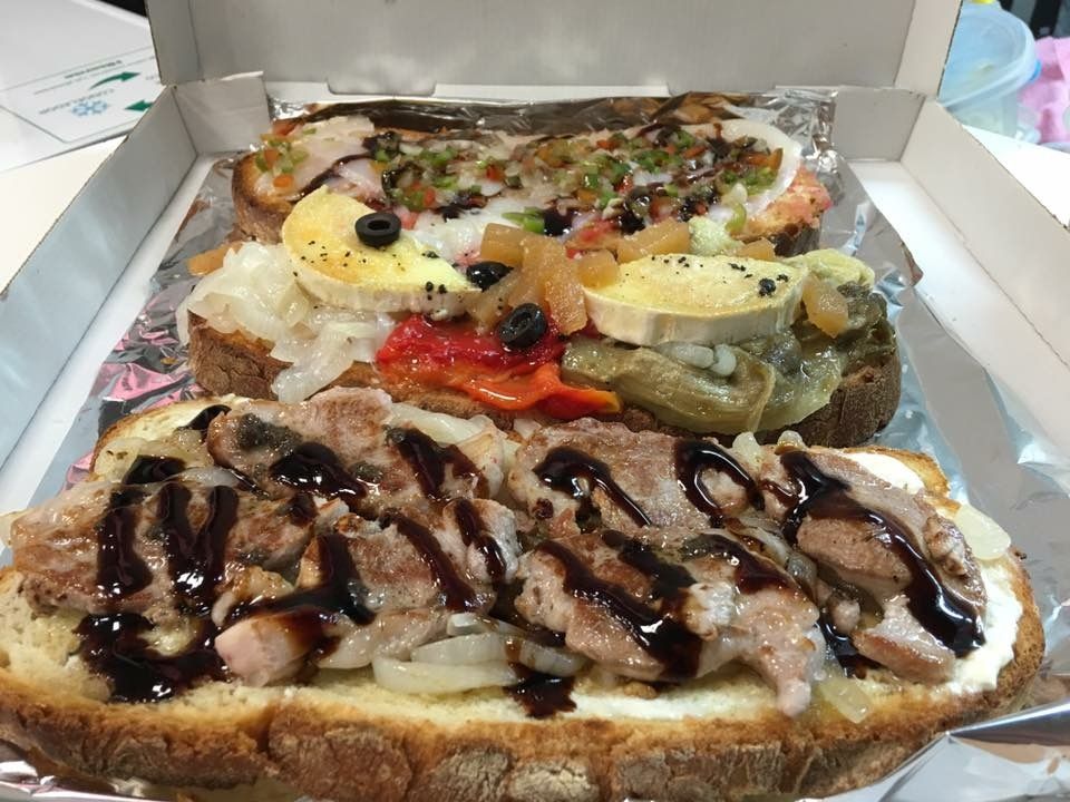 Tostas: Carta de La Crepería Tostas: Carta de La Crepería