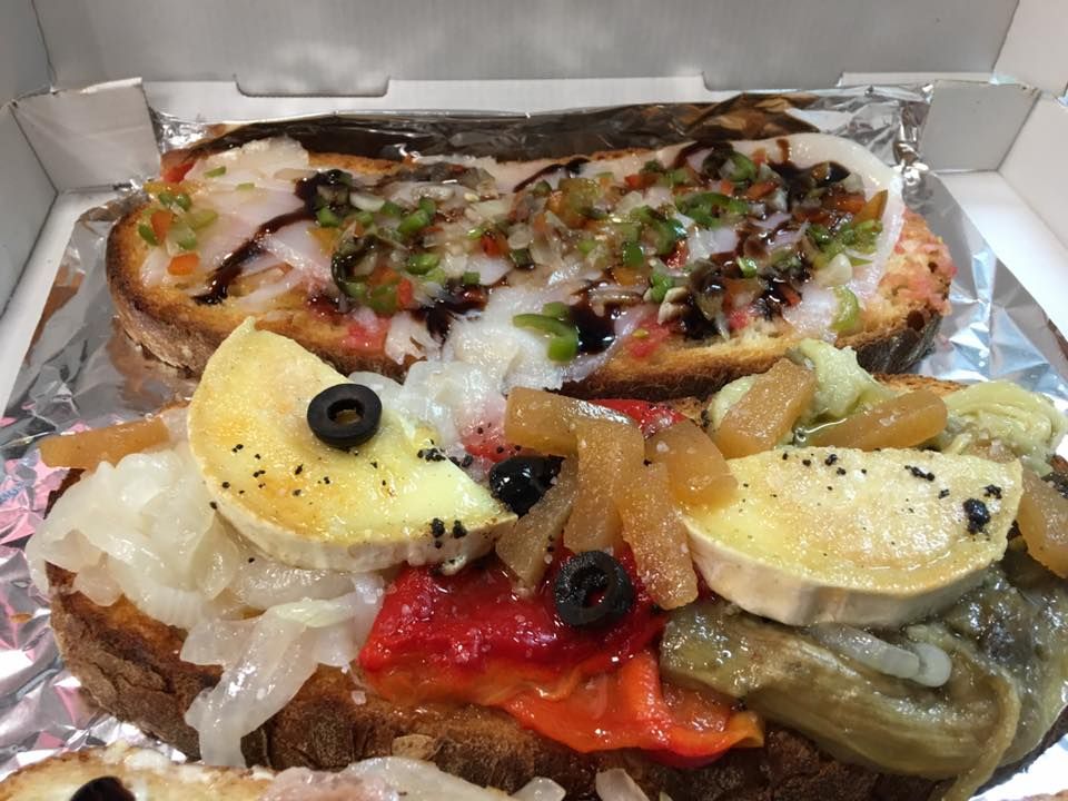 Tostas: Carta de La Crepería Tostas: Carta de La Crepería
