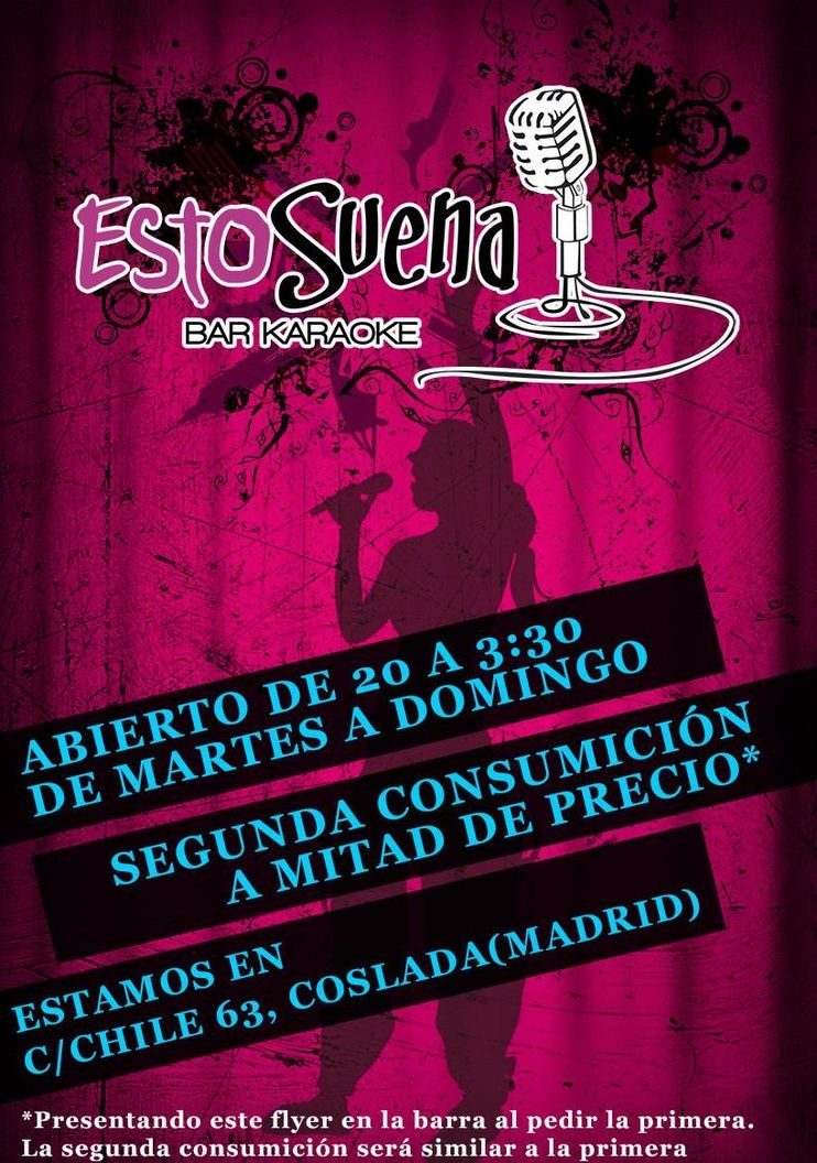 Flyers: Ofertas Servicios de Esto Suena Bar Karaoke Flyers: Ofertas Servicios de Esto Suena Bar Karaoke