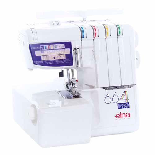 Elna 664 Pro Overlock de 2, 3 y 4 hilos con convertidor: Productos de J. Pujol Elna 664 Pro Overlock de 2, 3 y 4 hilos con convertidor: Productos de J. Pujol