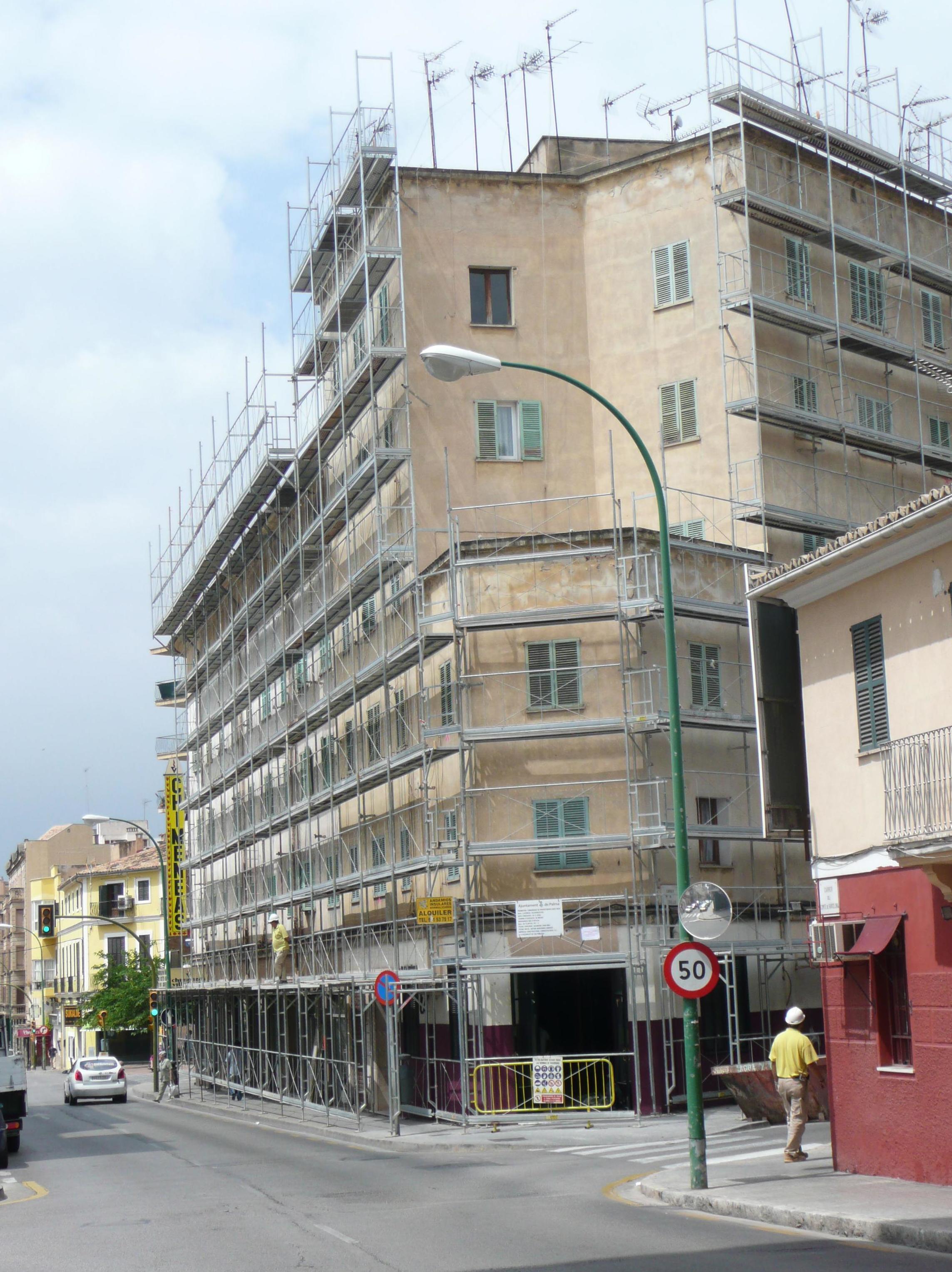 Andamios insulares