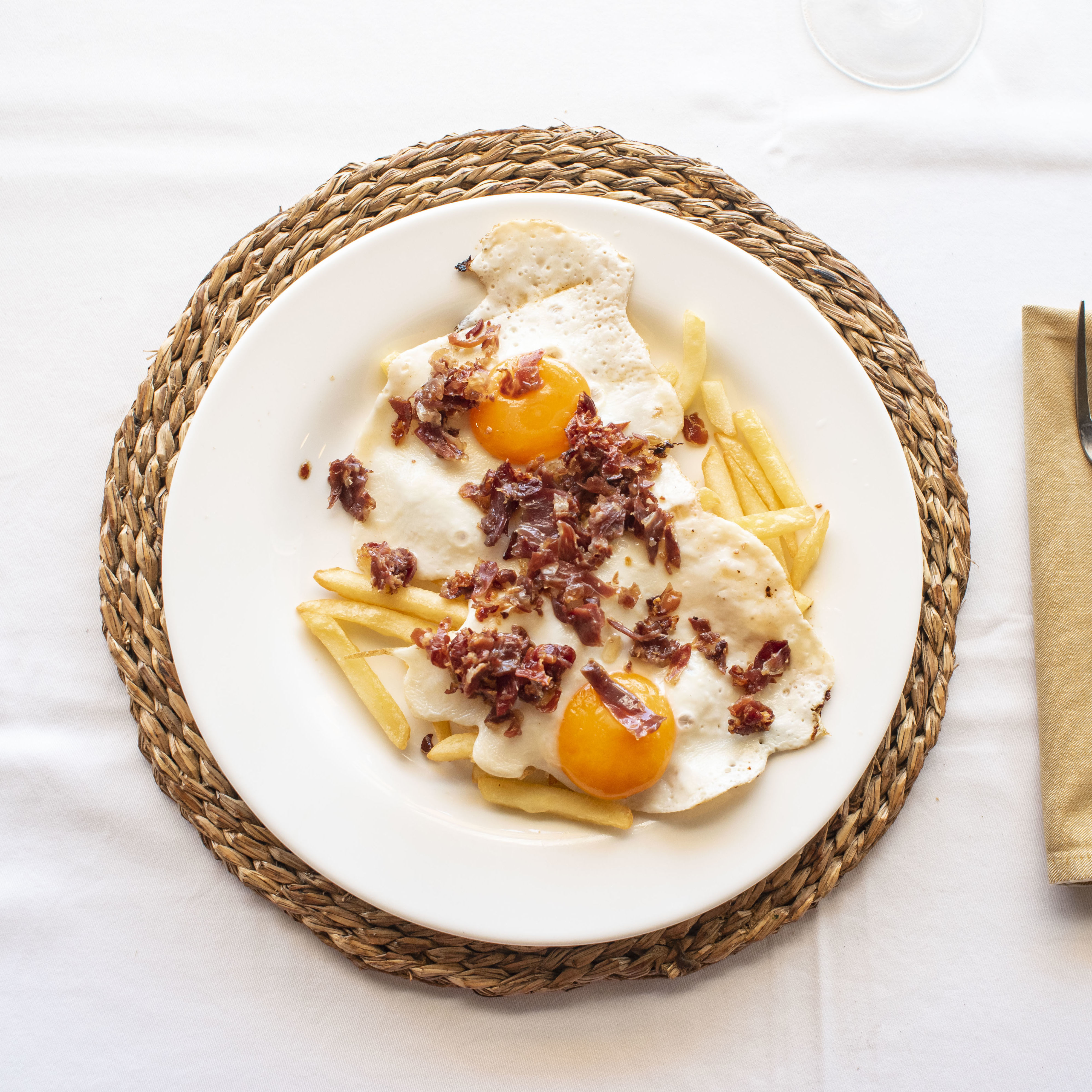Huevos con jamón Huevos con jamón