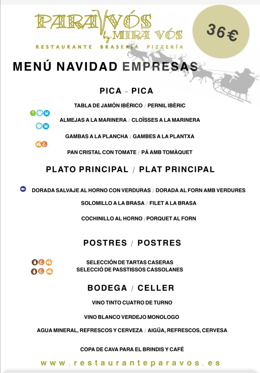Menú Navidad 2021 Menú Navidad 2021