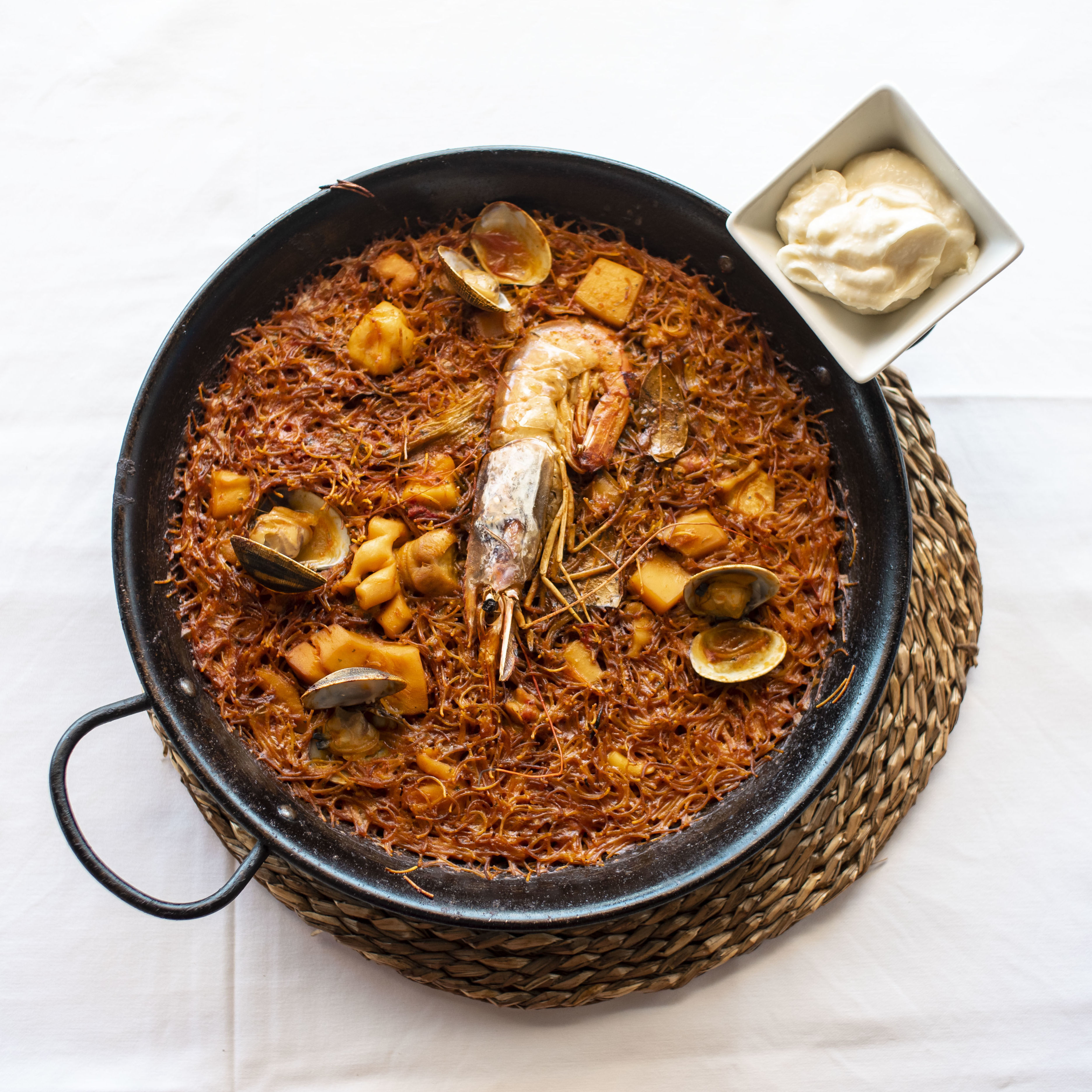 Fideuá de marisco Fideuá de marisco