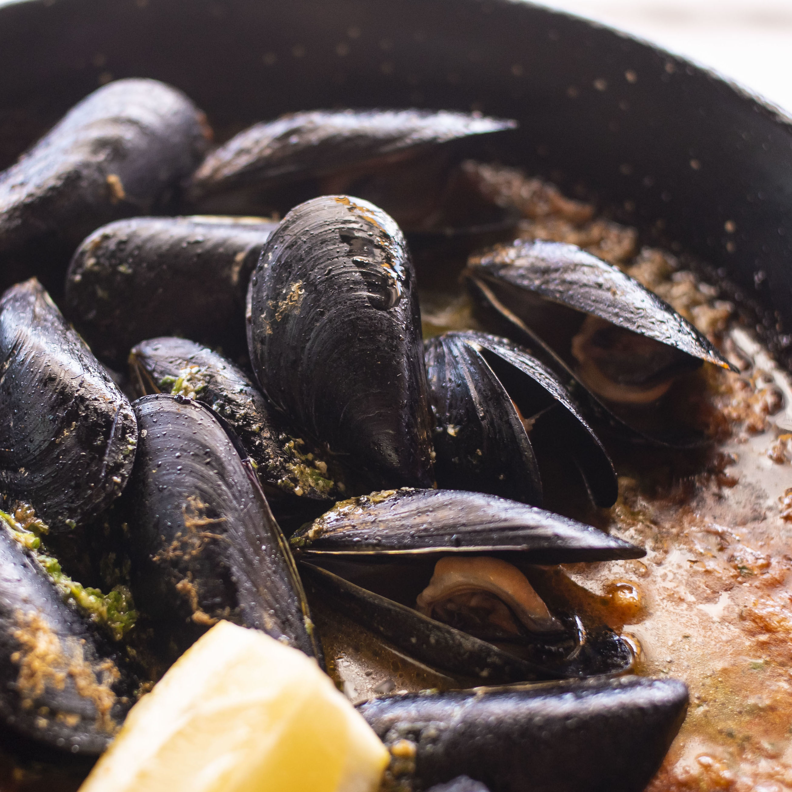 Mejillones a la marinera Mejillones a la marinera