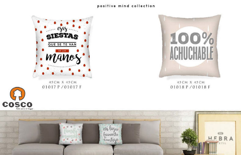 Cojines con mensajes Cojines con mensajes