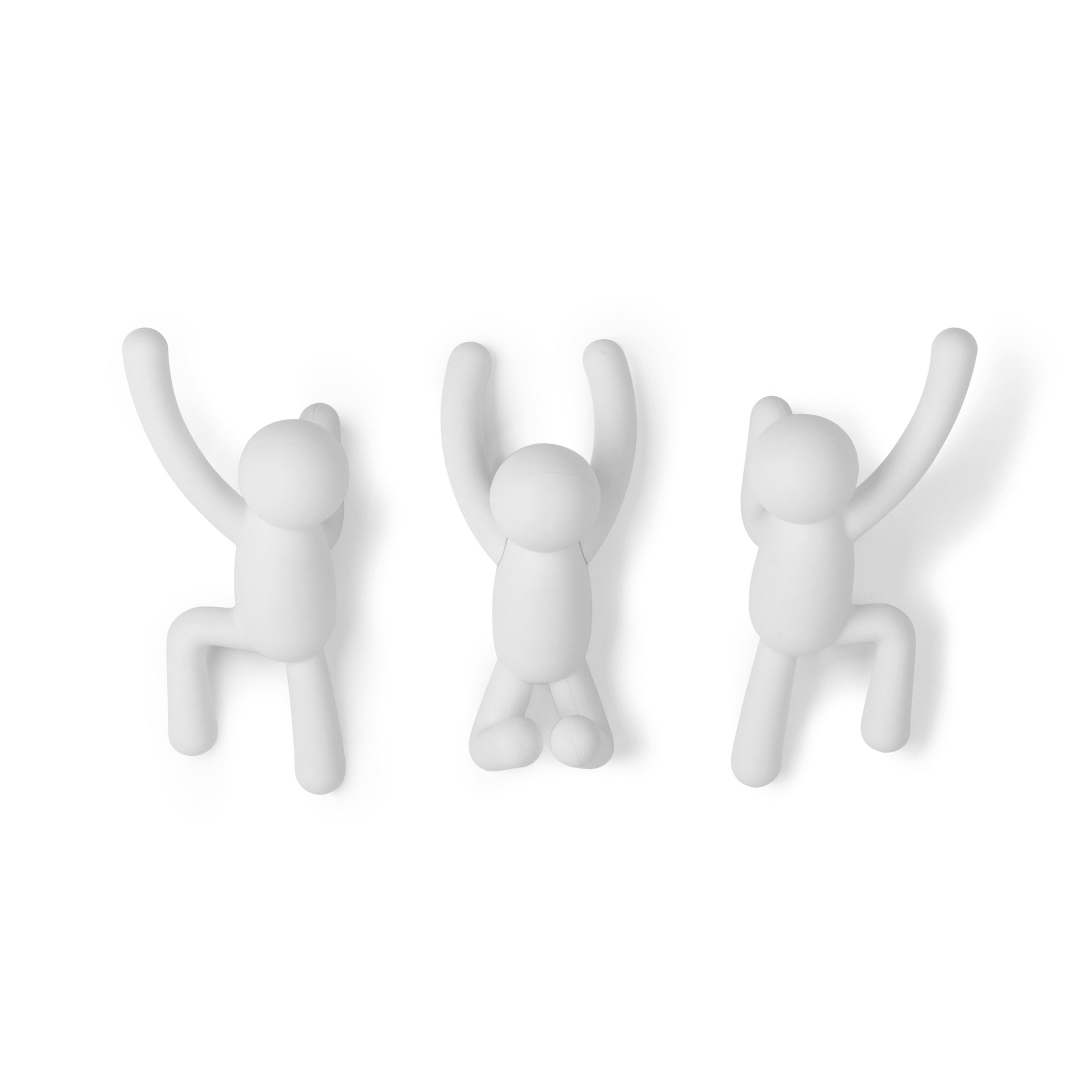 Percheros buddies en blanco Percheros buddies en blanco