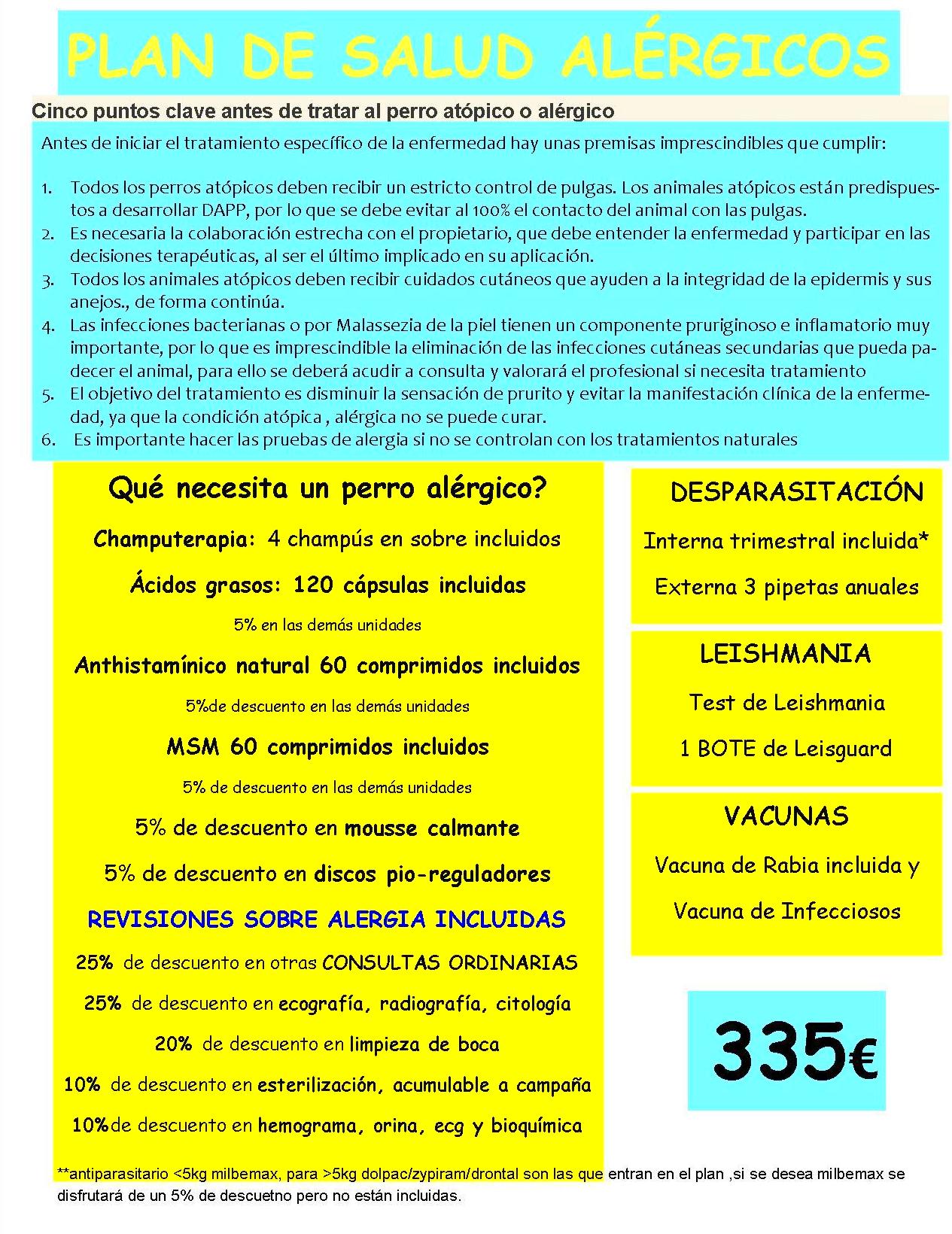 Plan de salud exclusivo para perritos alérgicos en vallecas Plan de salud exclusivo para perritos alérgicos en vallecas