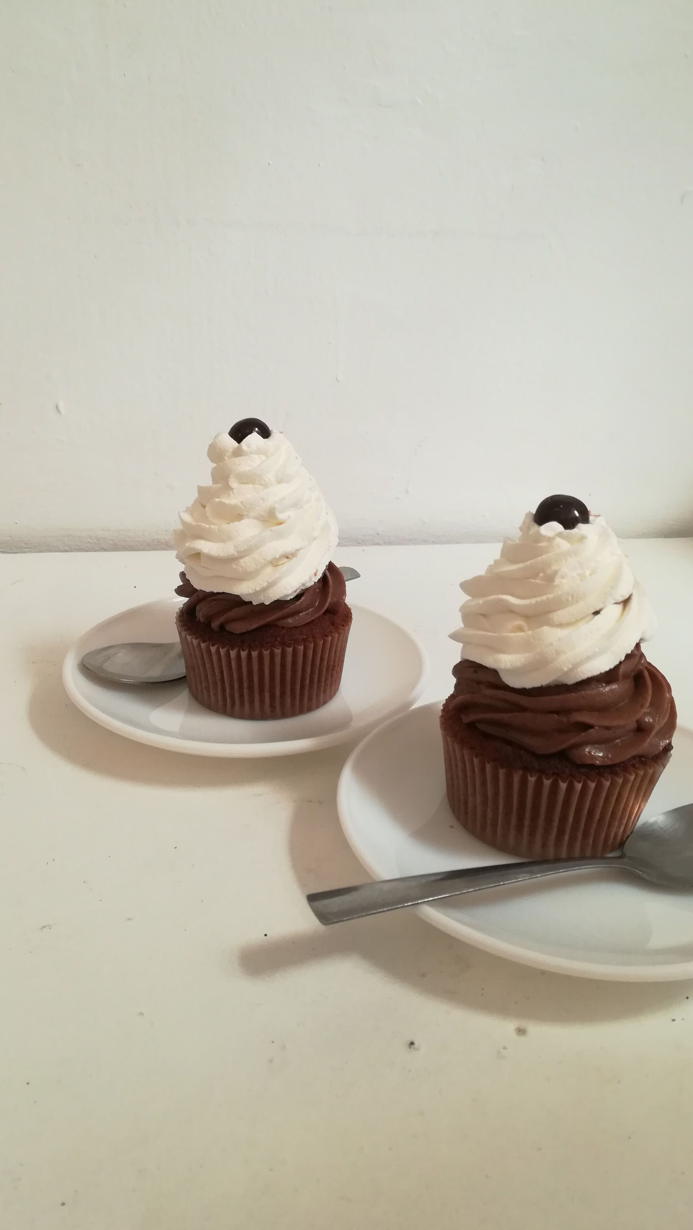 cupcake de nata y chocolate cupcake de nata y chocolate