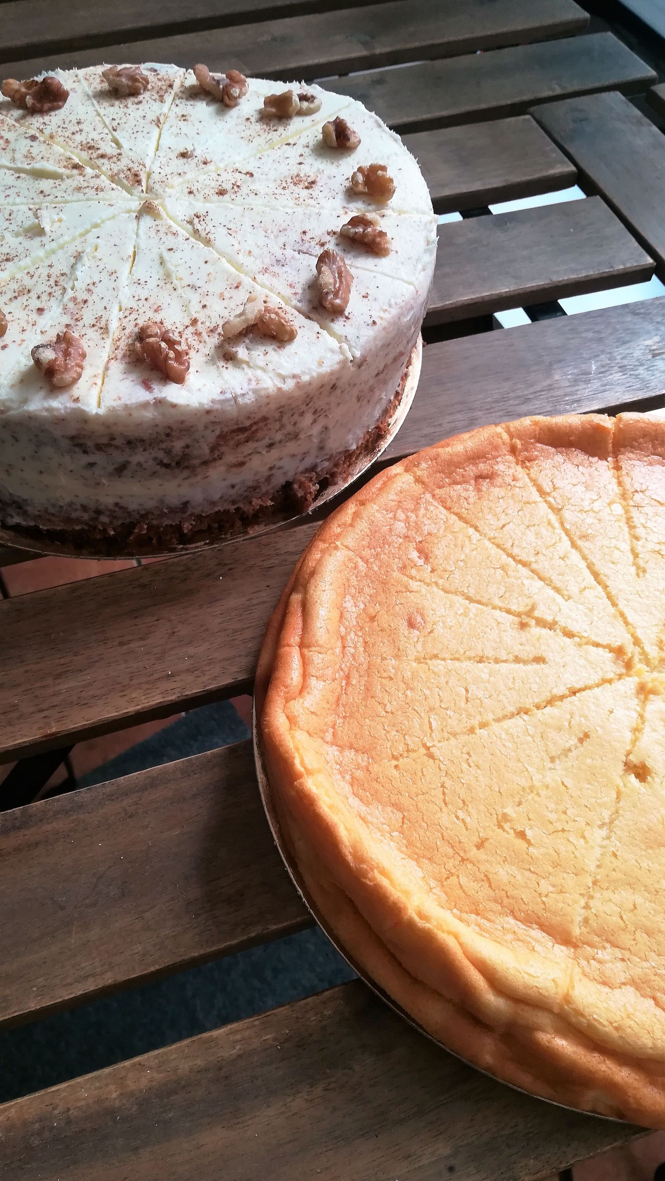 carrot cake y cheese cake carrot cake y cheese cake