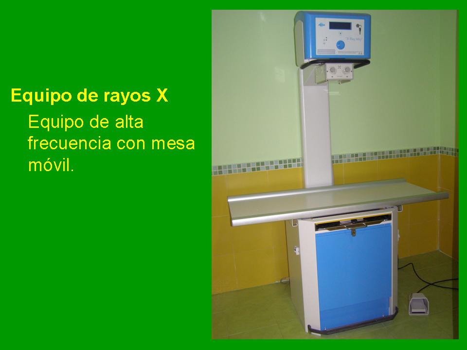 Equipo de rayos X