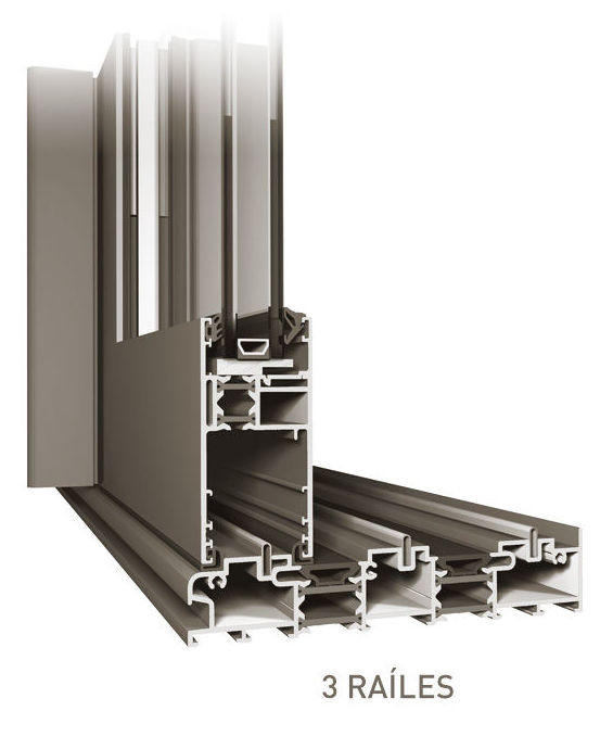 Balconeras elevables dos, tres carriles: Productos de Tancaments Finsar Balconeras elevables dos, tres carriles: Productos de Tancaments Finsar