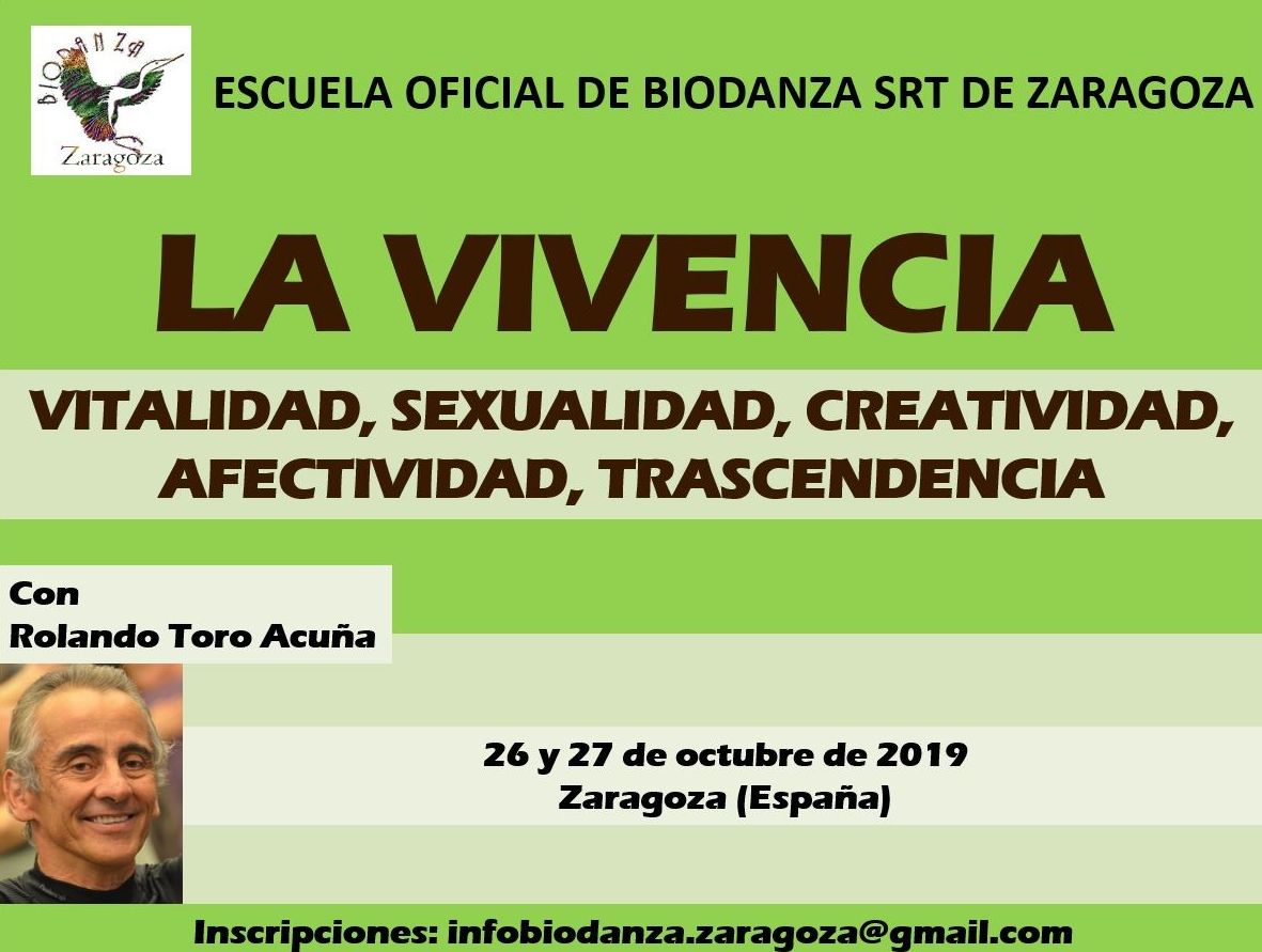 Módulo de Formación 'La Vivencia' con Rolando Toro Acuña: CURSOS de Augusto Madalena Módulo de Formación 'La Vivencia' con Rolando Toro Acuña: CURSOS de Augusto Madalena