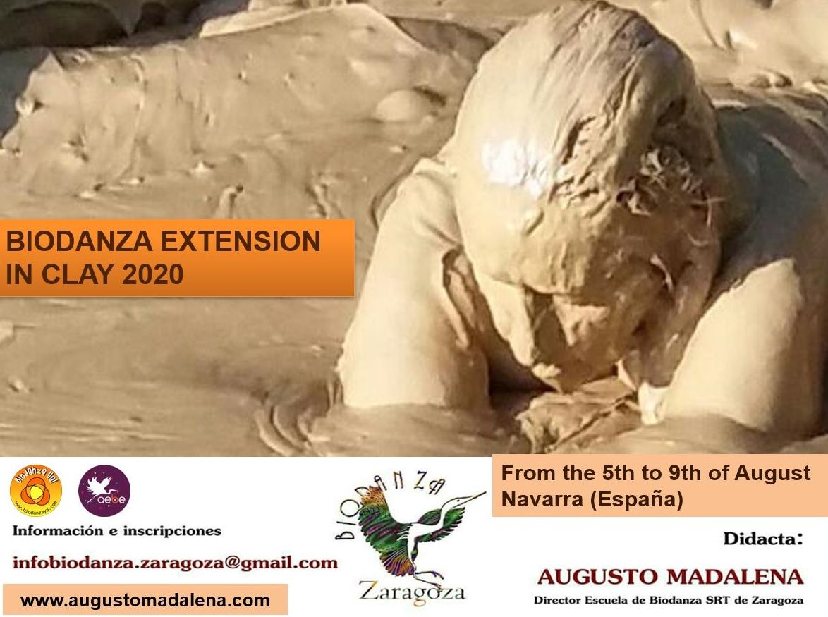 Biodanza Extension in Clay 2020: CURSOS de Augusto Madalena Biodanza Extension in Clay 2020: CURSOS de Augusto Madalena