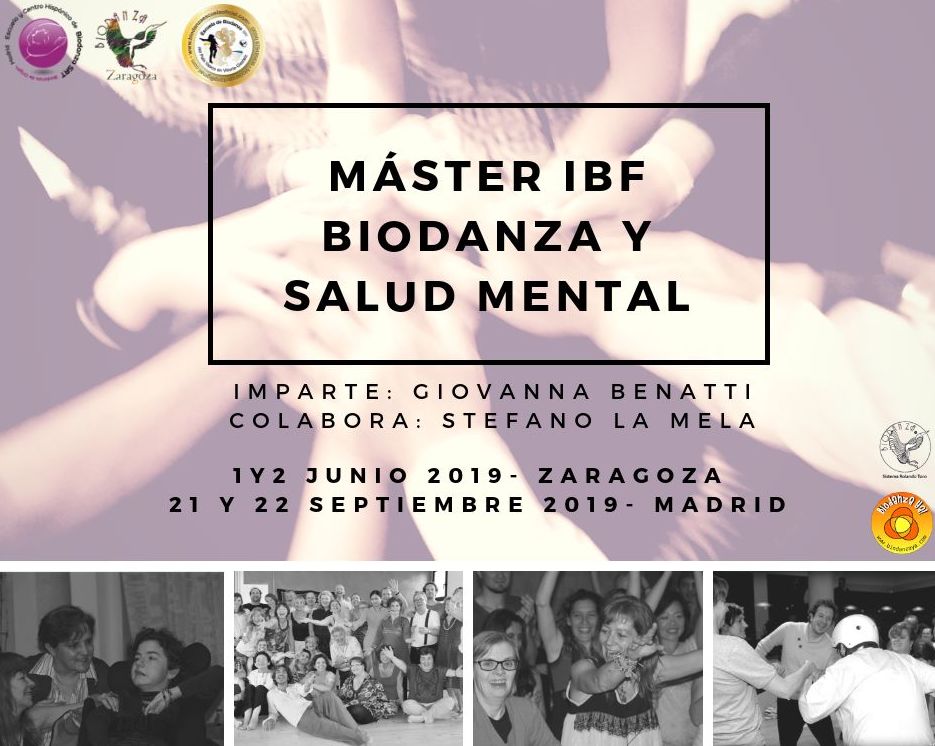 Master IBF. 'Biodanza y Salud Mental Master IBF. 'Biodanza y Salud Mental