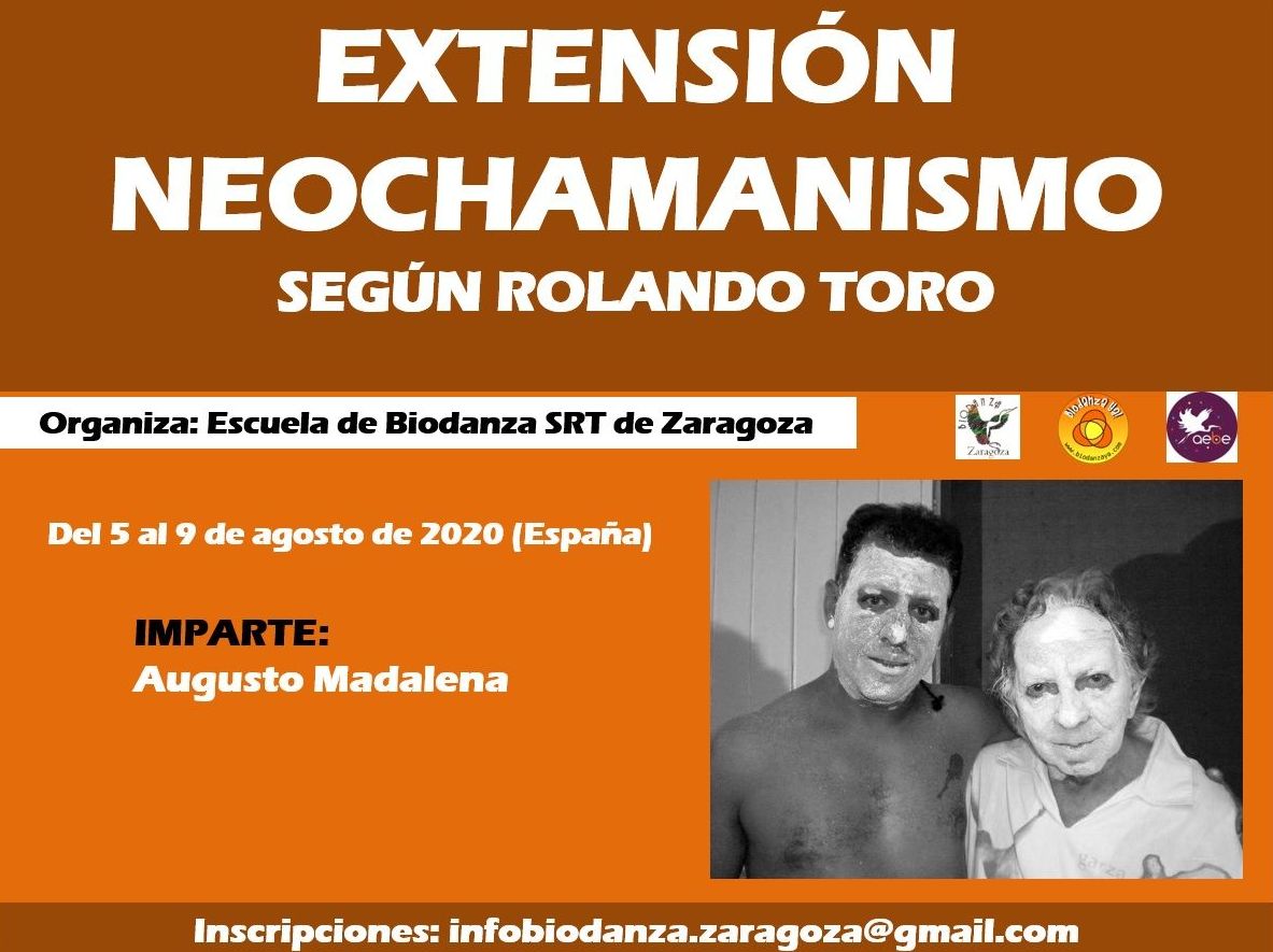 Extensión Neochamanismo en Biodanza según Rolando Toro Araneda: CURSOS de Augusto Madalena Extensión Neochamanismo en Biodanza según Rolando Toro Araneda: CURSOS de Augusto Madalena