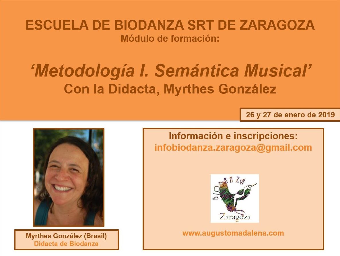 Módulo de Formación. Metodología I. Semántica Musical. Con Myrthes González. Enero 2019 Módulo de Formación. Metodología I. Semántica Musical. Con Myrthes González. Enero 2019