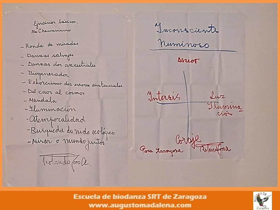 Neochamanismo en Biodanza según Rolando Toro. Con Augusto Madalena Neochamanismo en Biodanza según Rolando Toro. Con Augusto Madalena