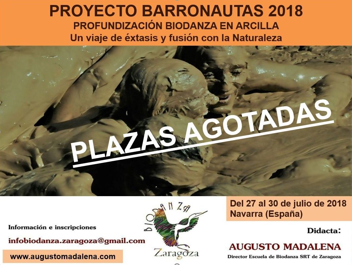 Biodanza en Arcilla 2018. Barronautas. Augusto Madalena. Biodanza en Arcilla 2018. Barronautas. Augusto Madalena.
