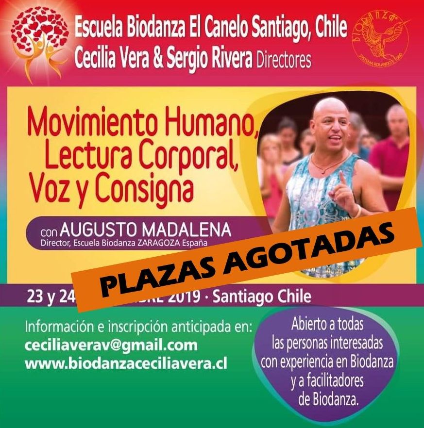 Taller 'Movimiento humano, lectura corporal, voz y consigna': CURSOS de Augusto Madalena Taller 'Movimiento humano, lectura corporal, voz y consigna': CURSOS de Augusto Madalena