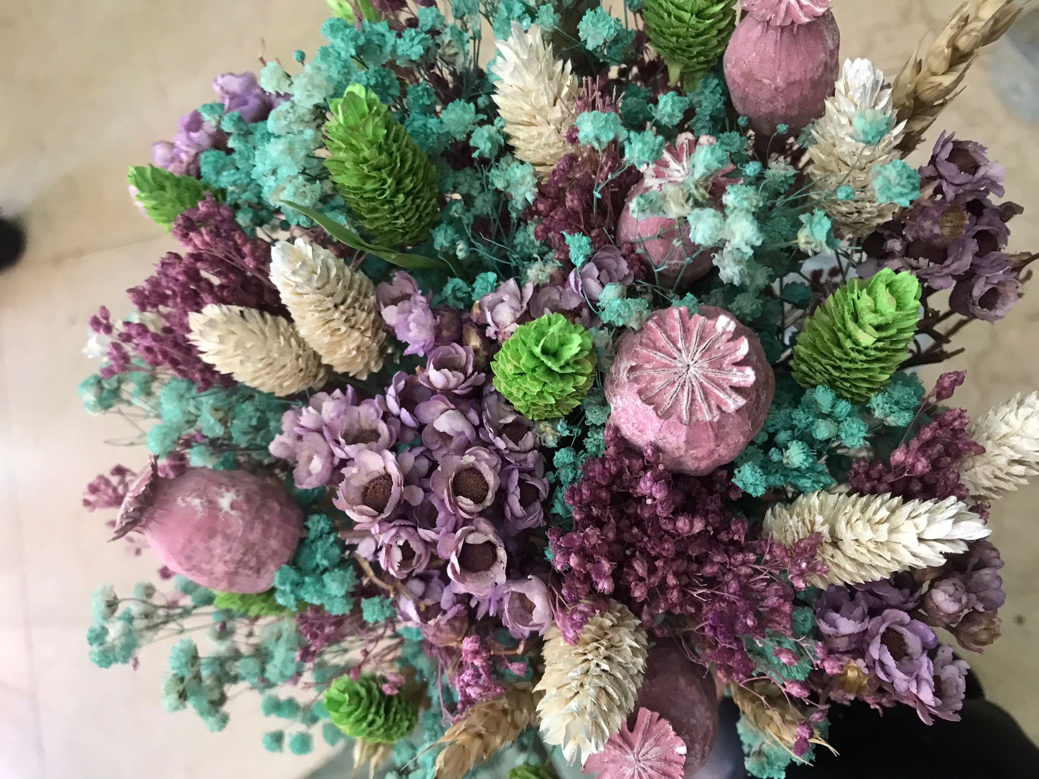 Ramo de flor seca: de Floristería Pétalos Ramo de flor seca: de Floristería Pétalos