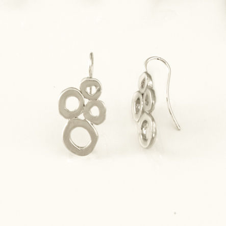 PENDIENTES ACABADOS EN RODIO SATINADO PENDIENTES ACABADOS EN RODIO SATINADO