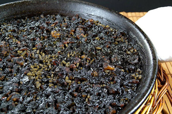 Paella Arroz Negro Paella Arroz Negro