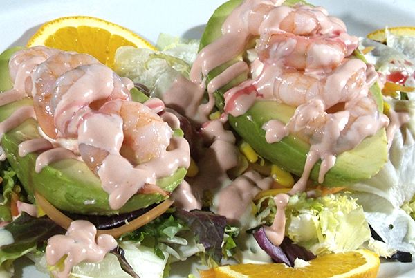 Ensalada de aguacate: Carta y Menús de Cantarradas Ensalada de aguacate: Carta y Menús de Cantarradas
