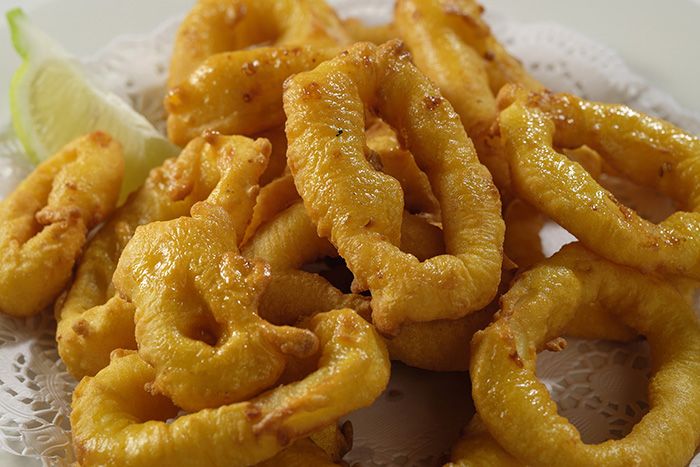 Calamares a la romana: Carta y Menús de Cantarradas Calamares a la romana: Carta y Menús de Cantarradas