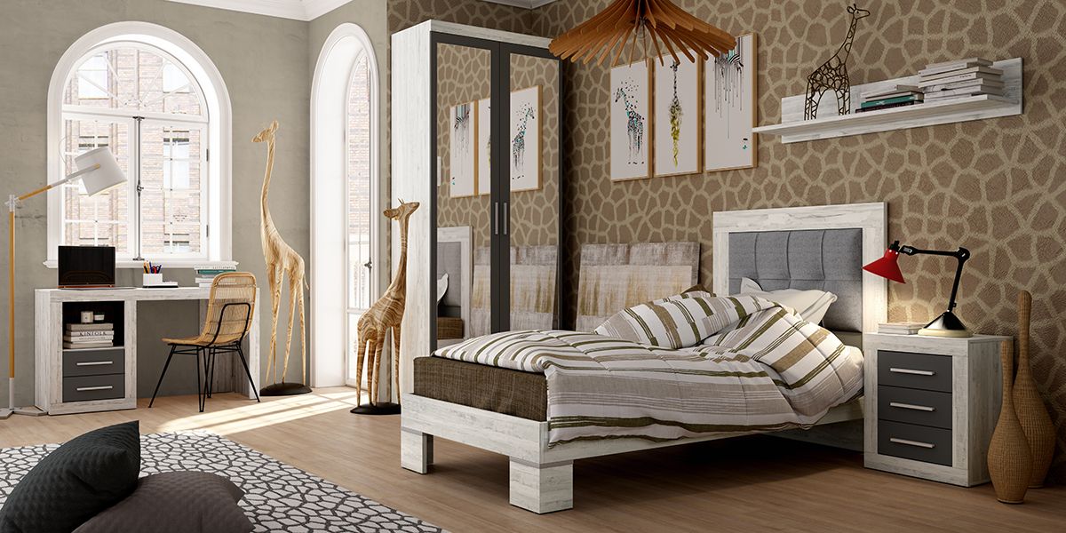 Dormitorio de matrimonio Jordan: Catálogos de muebles de Muebles Salvador Dormitorio de matrimonio Jordan: Catálogos de muebles de Muebles Salvador