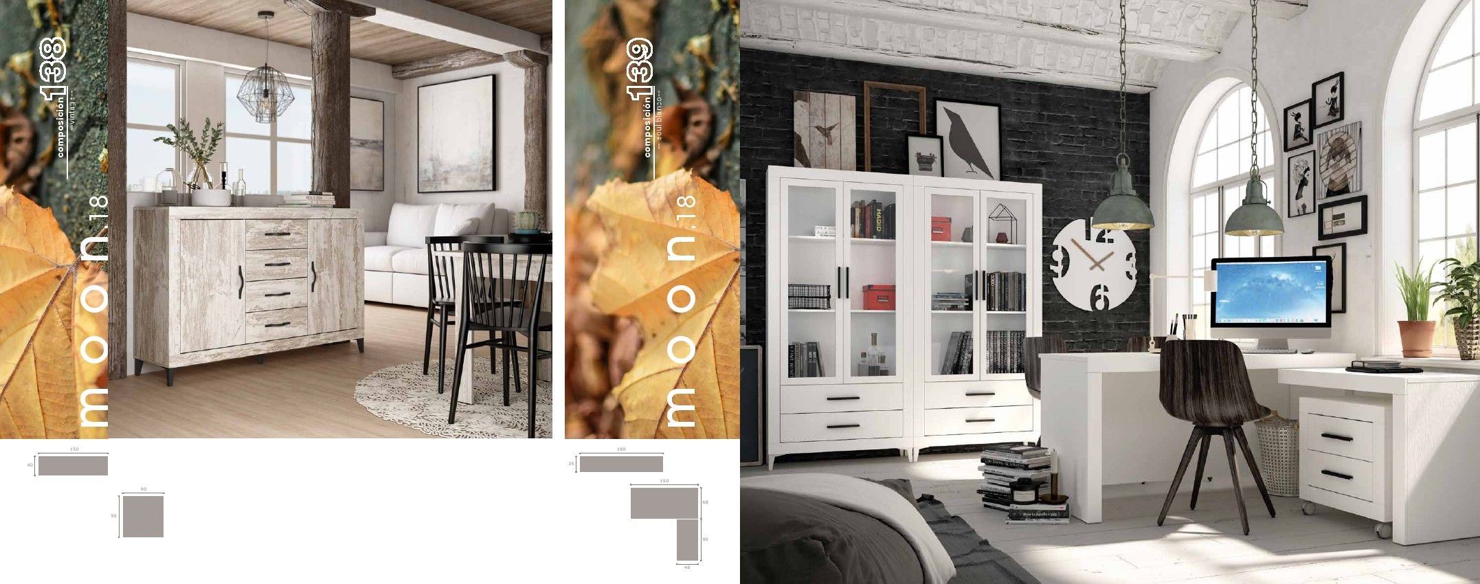 Salones catálogo Moon: Catálogos de muebles de Muebles Salvador Salones catálogo Moon: Catálogos de muebles de Muebles Salvador