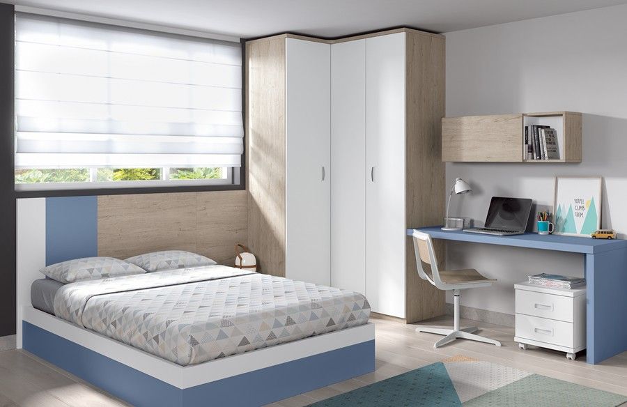 Dormitorio juvenil Formas: Catálogos de muebles de Muebles Salvador Dormitorio juvenil Formas: Catálogos de muebles de Muebles Salvador