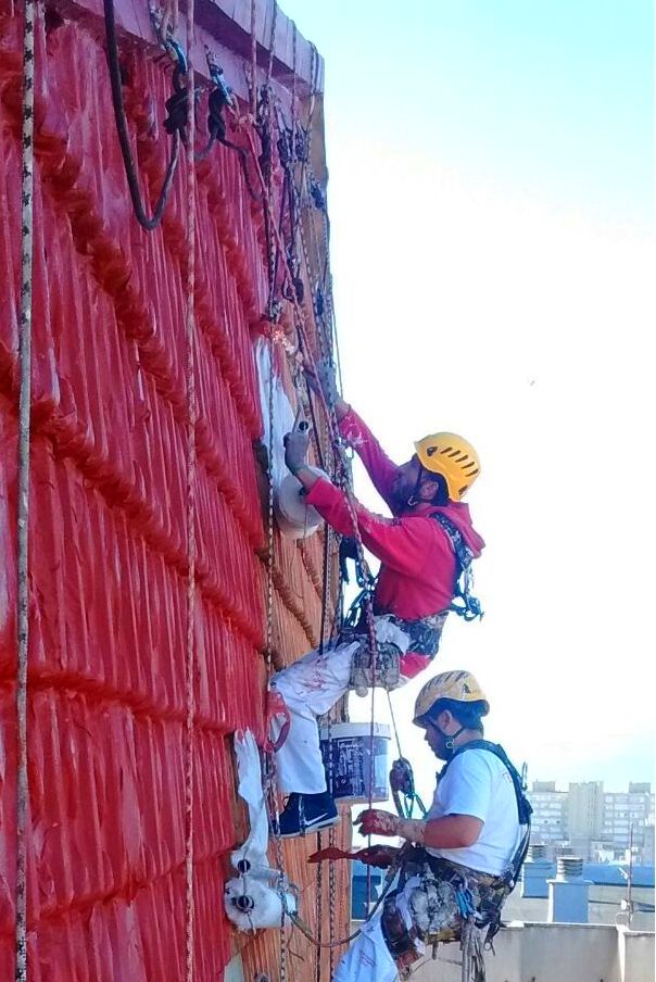 revestimiento elástico para fachadas.