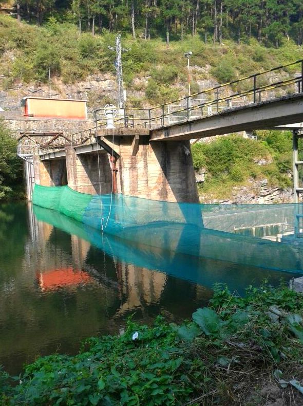 Trabajos verticales en embalses de Cantabria Trabajos verticales en embalses de Cantabria